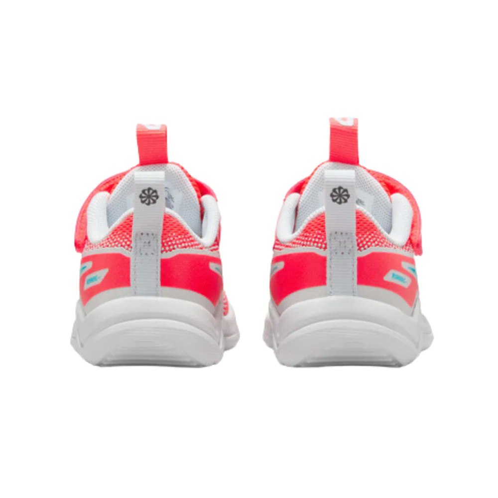 Cosmic Runner (TD) Baby & Toddler :Bright Crimson | Pure Platinum - Image 3