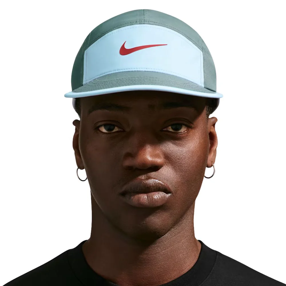 Dri-FIT Fly Unstructured Swoosh Cap :Mineral Slate | Hydrogen Blue - Image 4