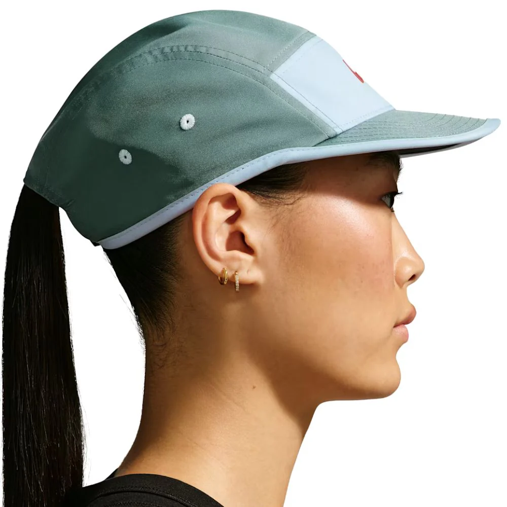 Dri-FIT Fly Unstructured Swoosh Cap :Mineral Slate | Hydrogen Blue - Image 7