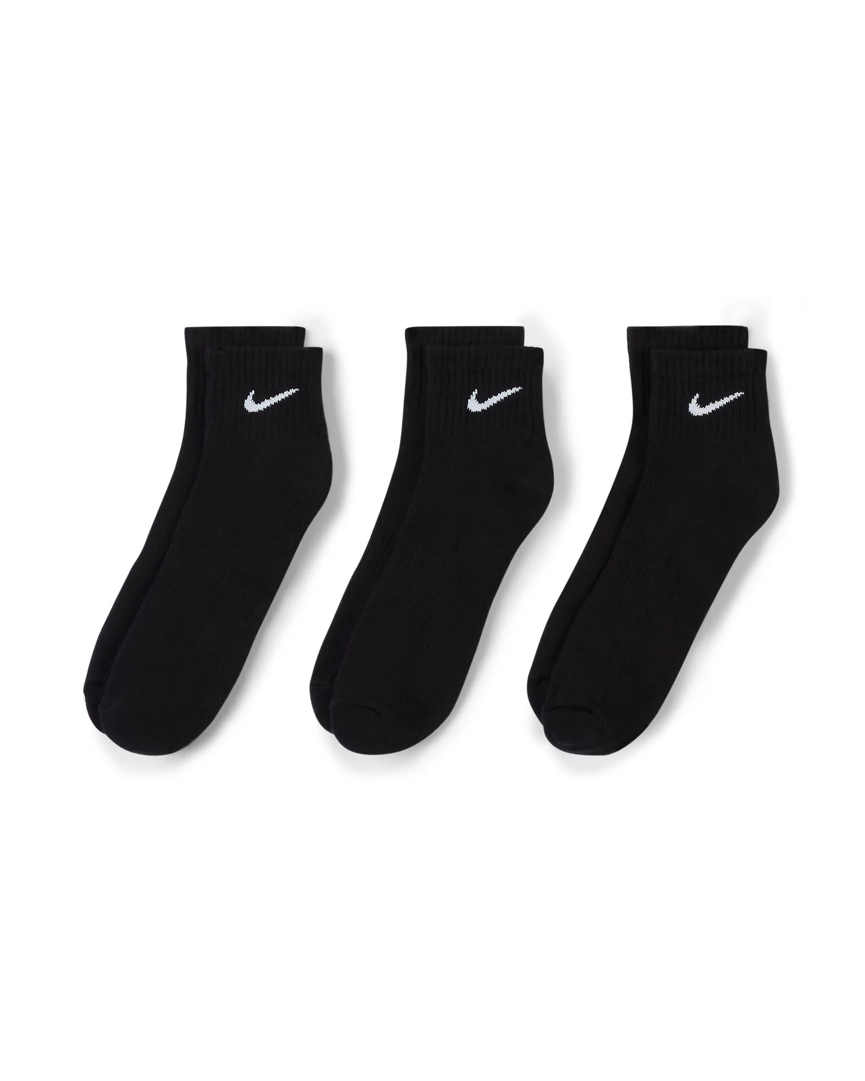 Nike Everyday Cushioned Training Ankle Socks (3 Pairs | 2 Colours) - Image 4