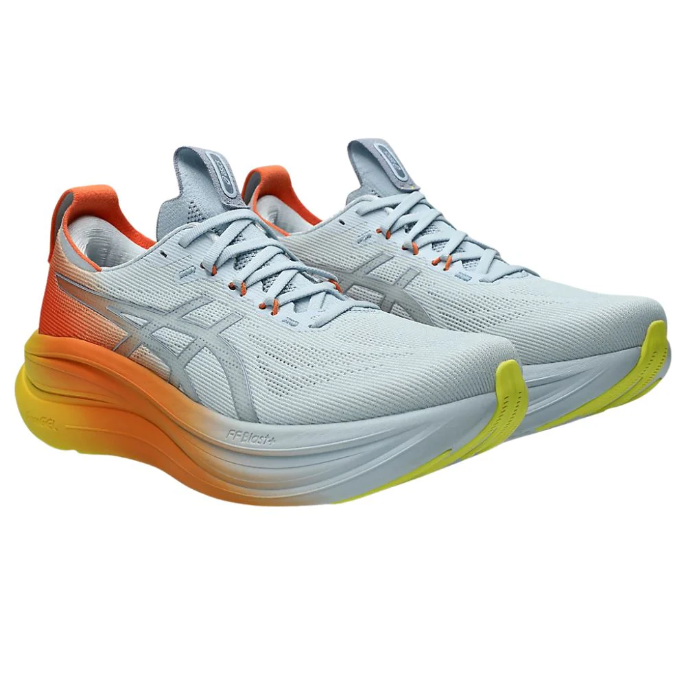 Gel-Nimbus 28 Men's :Sky | Sun Peach - Image 2