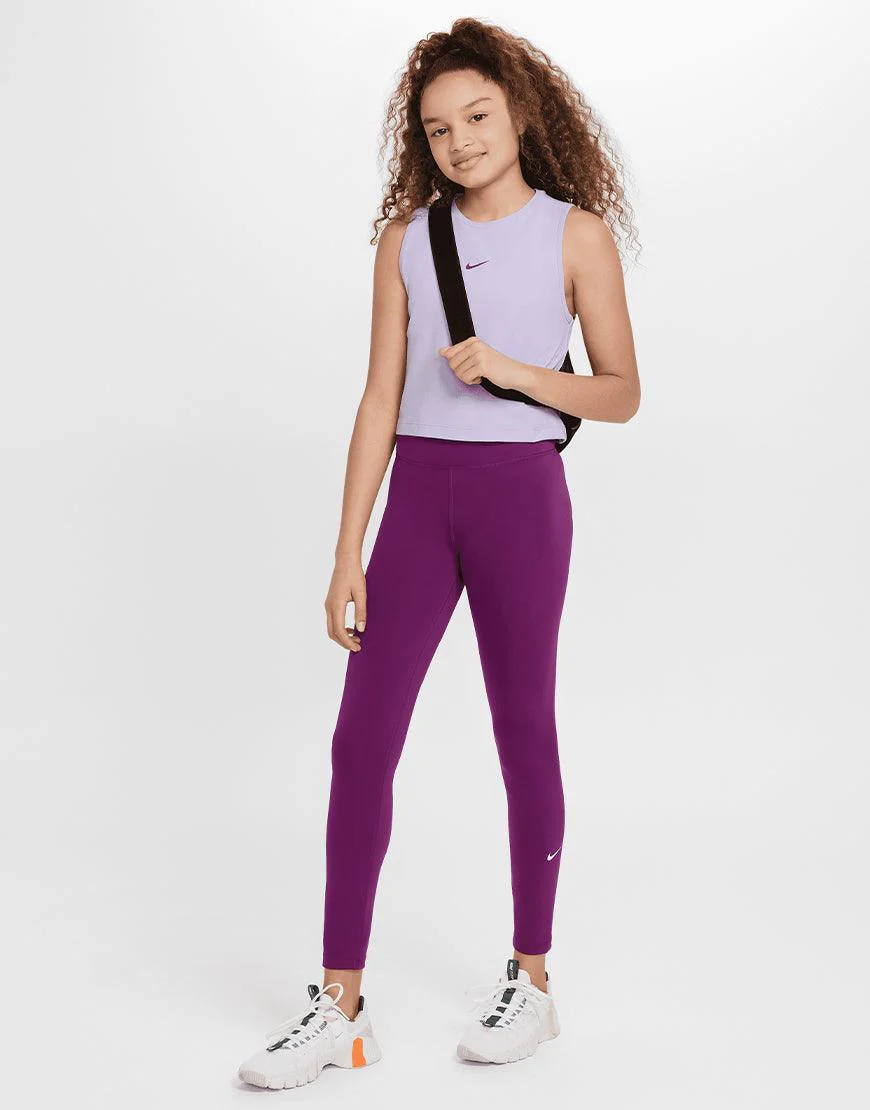 Girls' DriFIT One Leggings :Viotech - Image 4