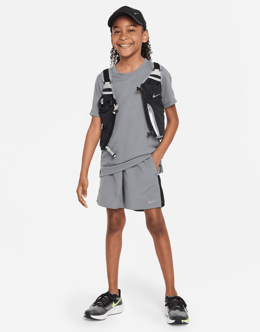 Kids' DriFIT Miler Top :Smoke Grey - Image 3