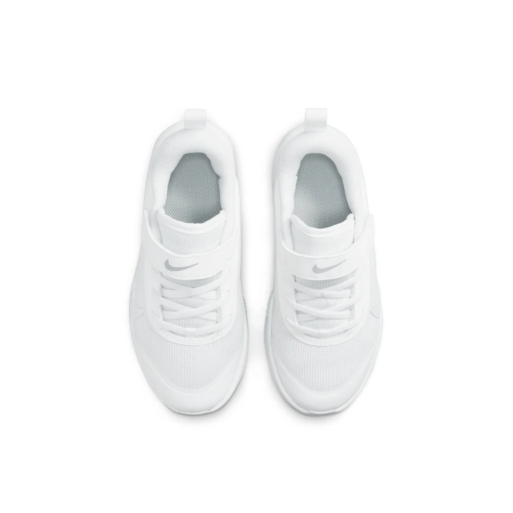 Omni Multi-Court (PS) Younger Kids' :White | Pure Platinum - Image 3