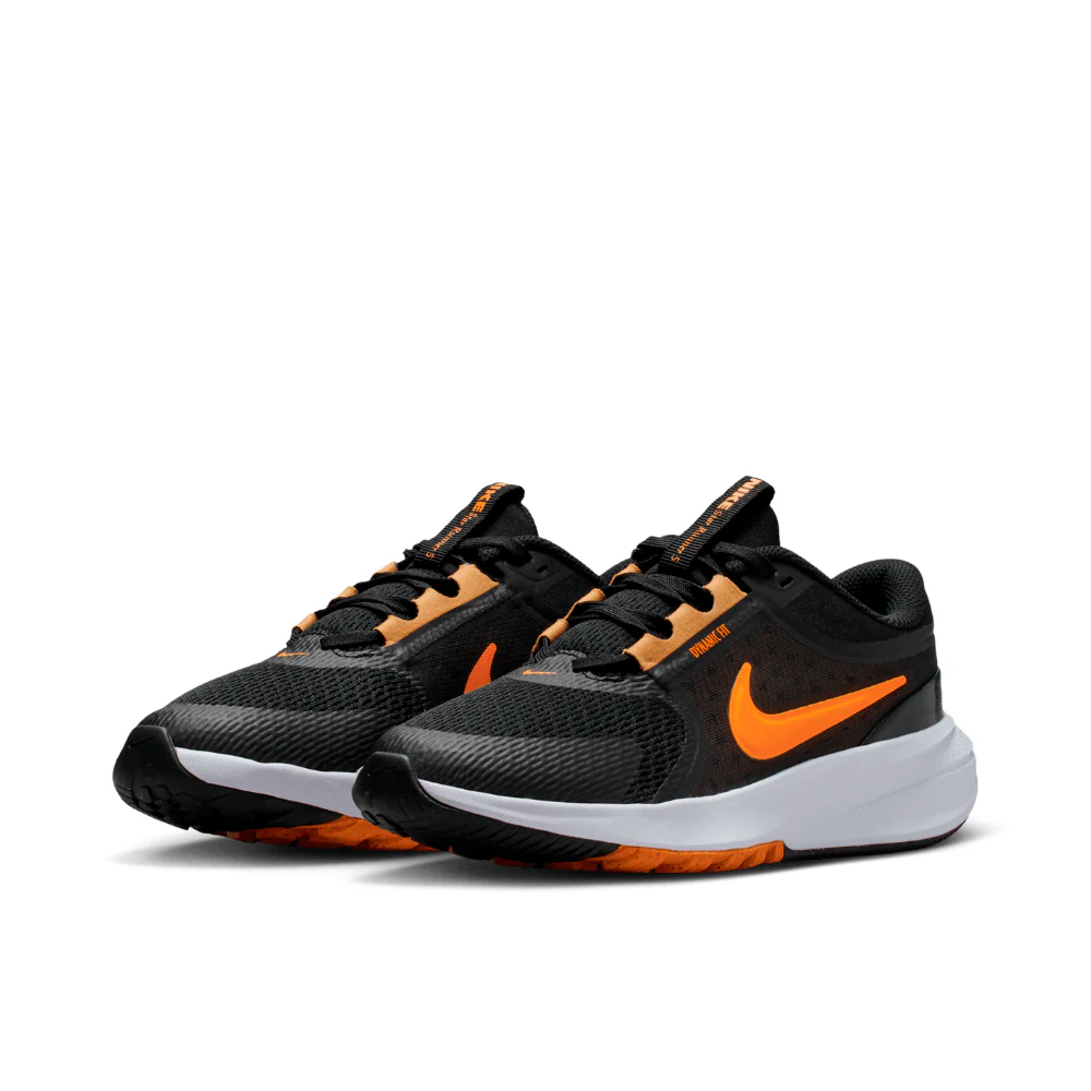 Star Runner 5 (GS) Older Kids' :Black | Total Orange - Image 2