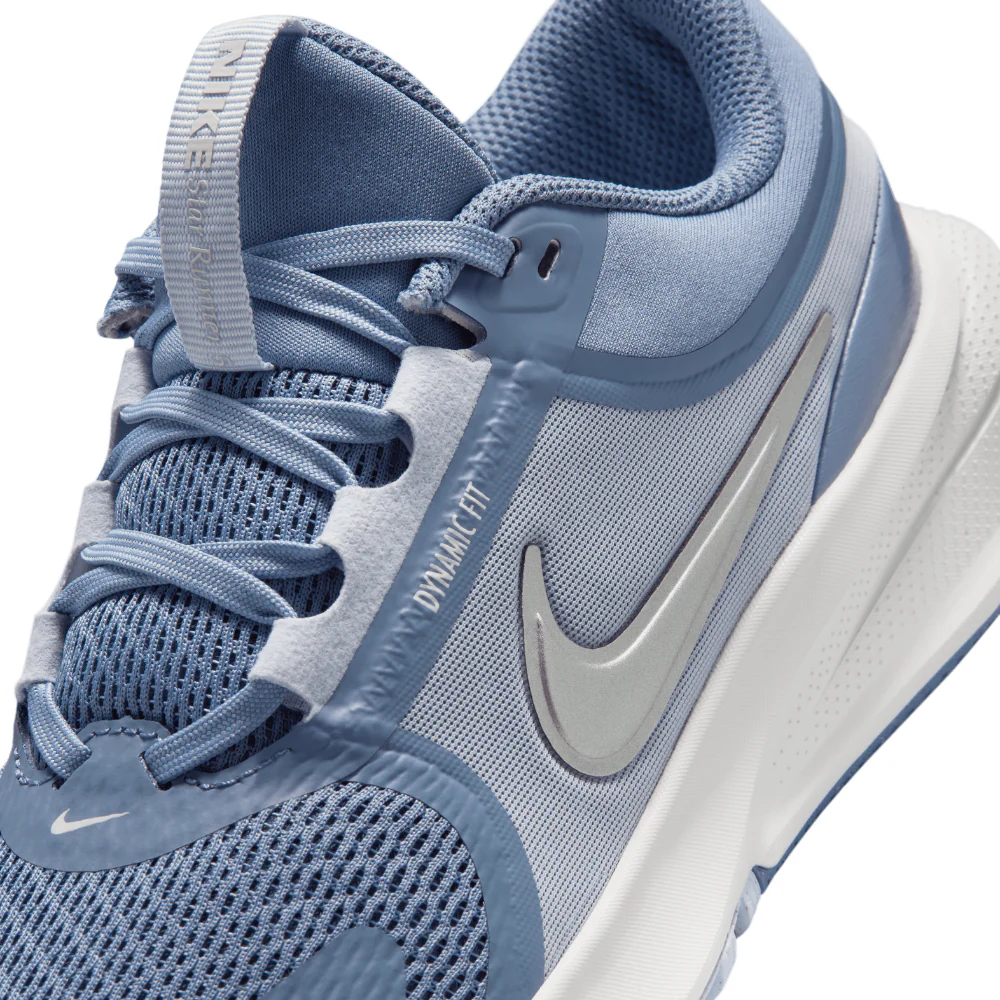 Star Runner 5 (GS) Older Kids' :World Indigo | Metallic Silver - Image 3