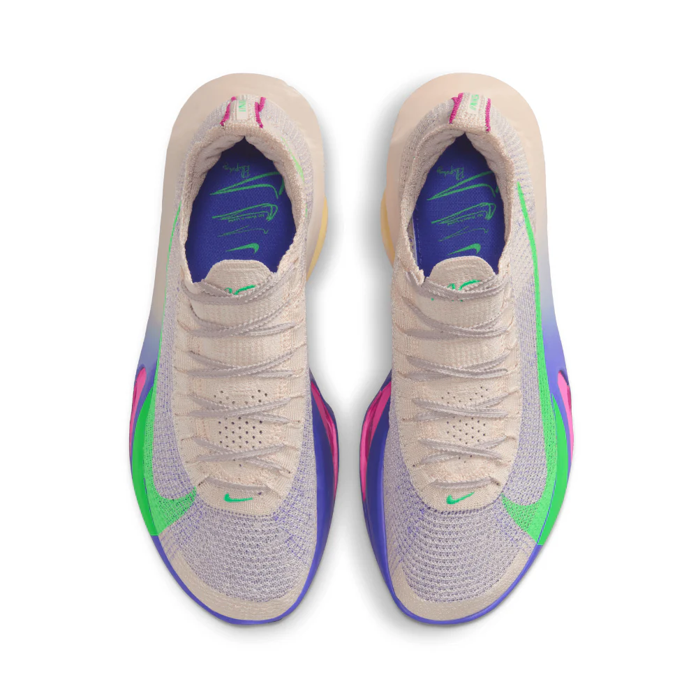 Air Zoom Alphafly Next% 3 "Eliud Kipchoge" Men's :Silt Red | Green Shock - Image 3