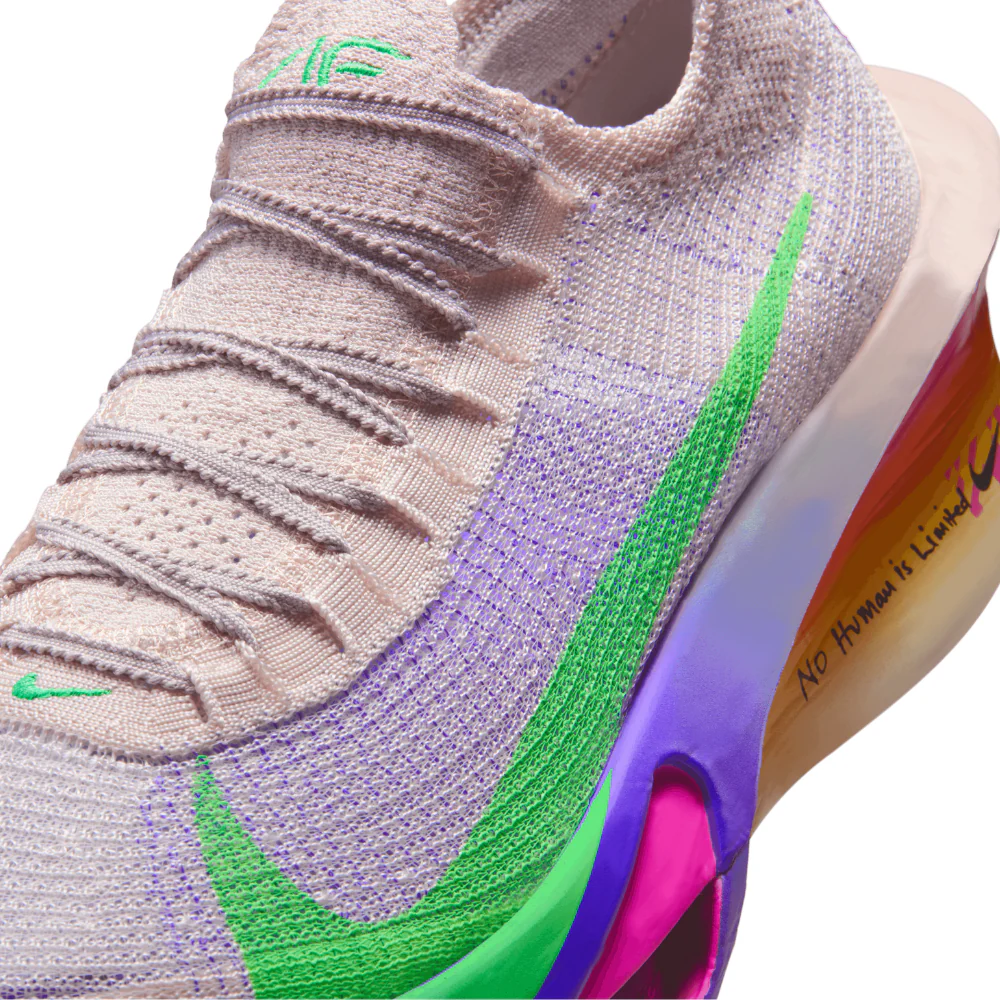 Air Zoom Alphafly Next% 3 "Eliud Kipchoge" Men's :Silt Red | Green Shock - Image 4