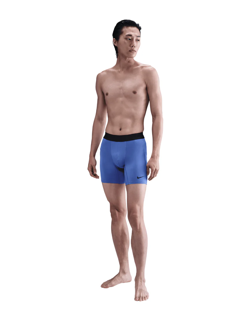 Men's Dri-FIT Fitness Pro Shorts :Comet Blue | Black - Image 5