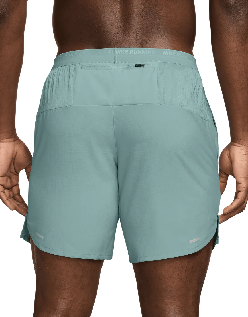 Men's 7" Brief-Lined Dri-FIT Stride Running Shorts :Cannon | Black - Image 3