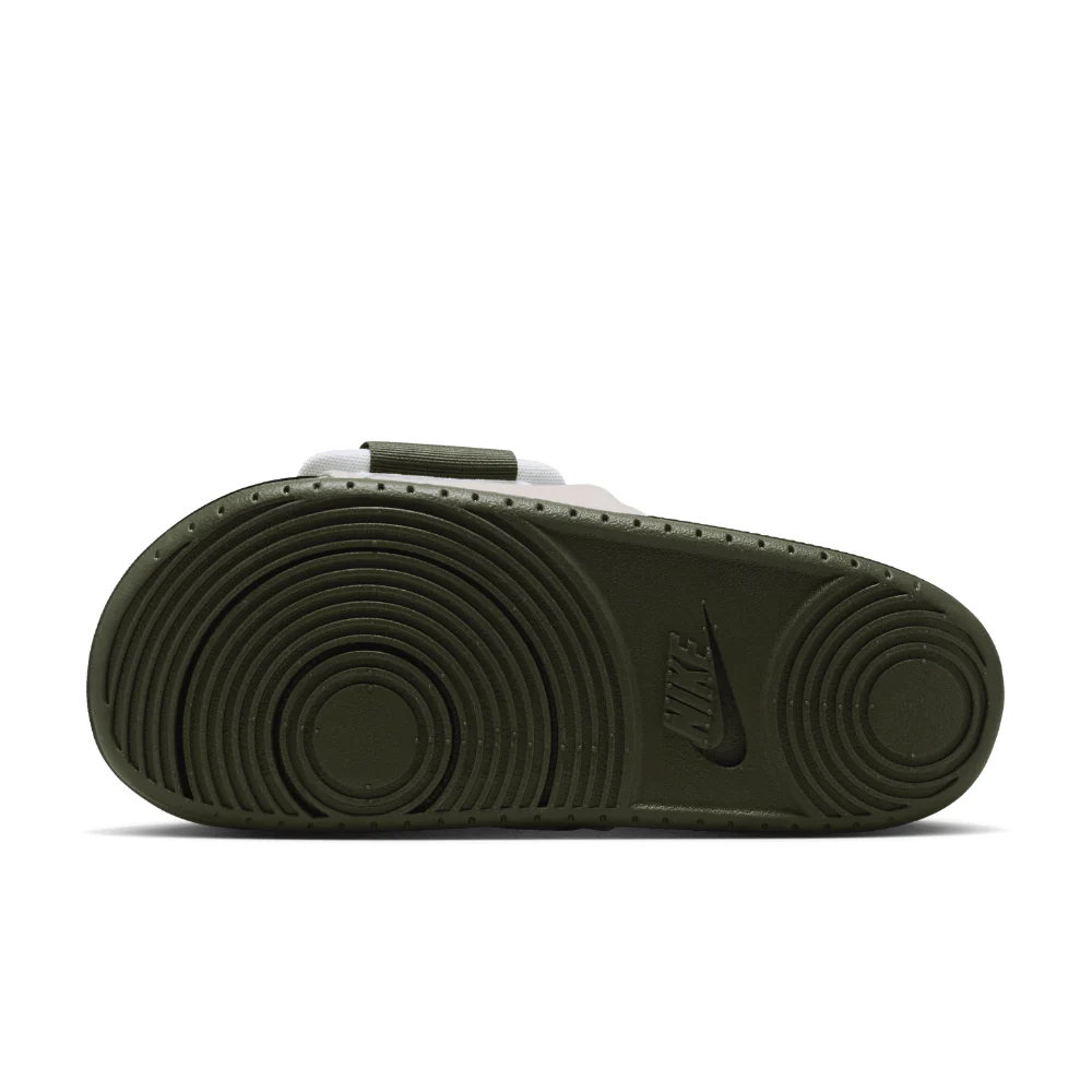 Offcourt Adjust Slides Men's :Cargo Khaki | White - Image 4