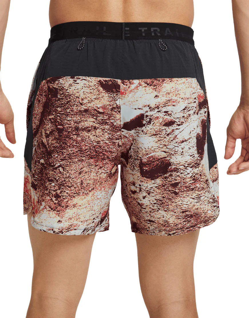 Men's Dri-FIT 6" Brief-Lined Running Trail Shorts :Sail - Image 3