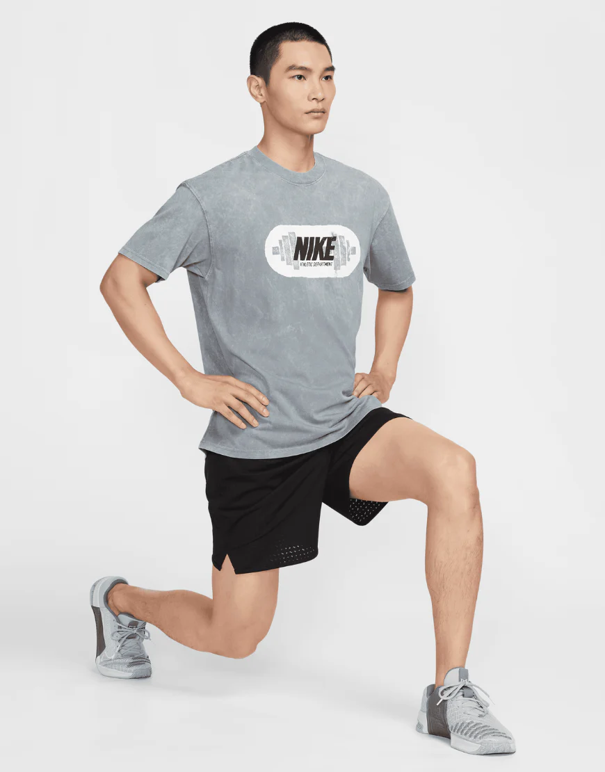 Men's Max90 Training T-Shirt :Smoke Grey - Image 4