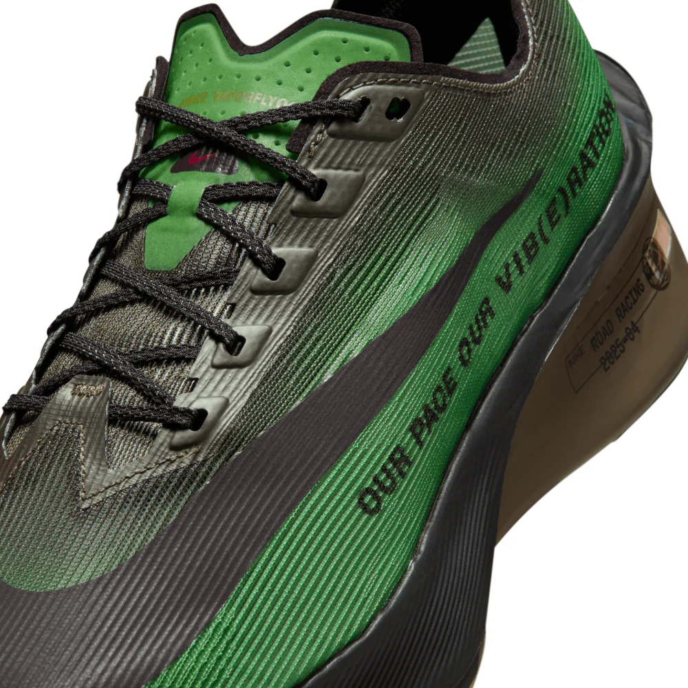 ZoomX Vaporfly Next% 4 Premium Men's :Chlorophyll | Burgundy Ash - Image 3