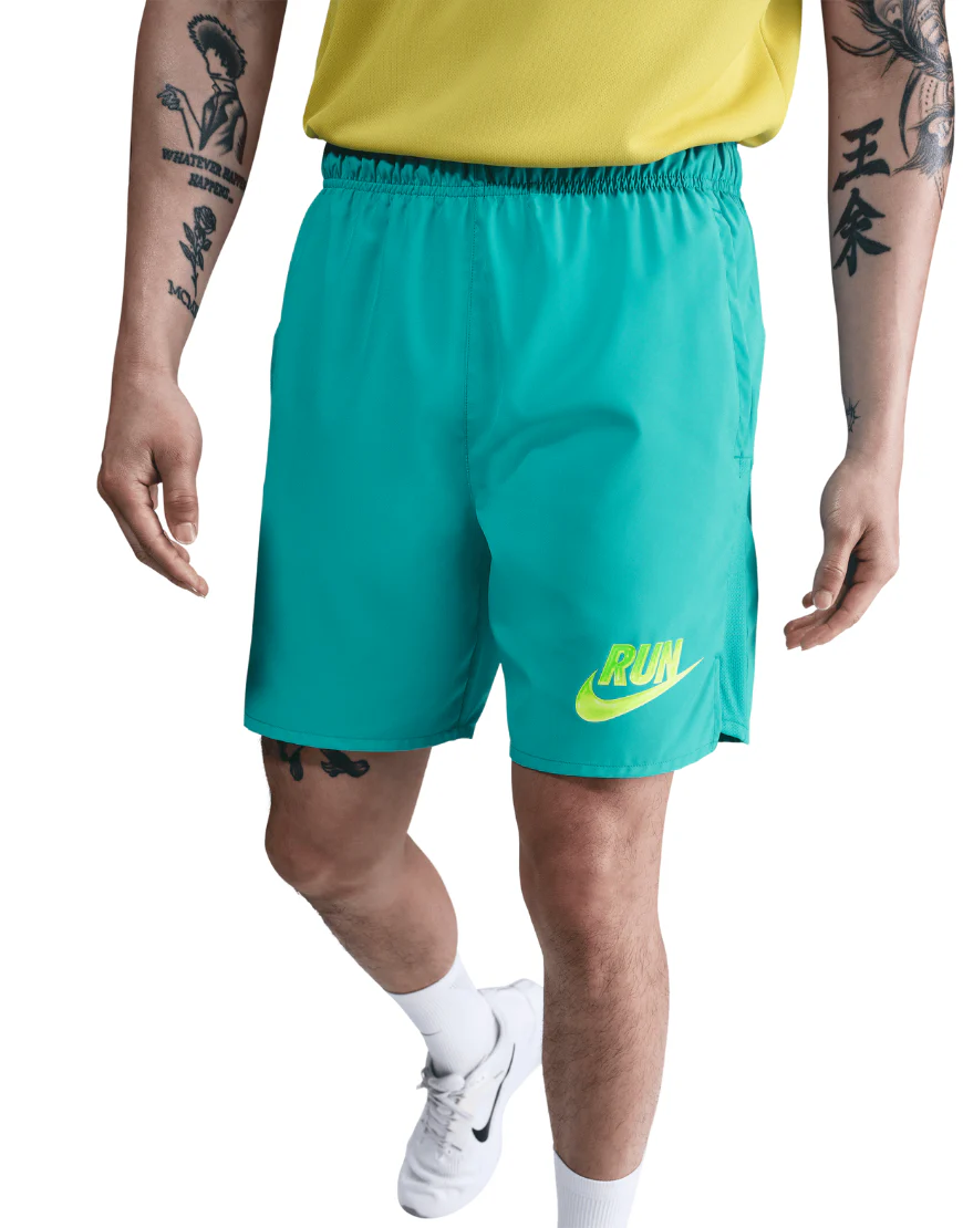 Men's Dri-FIT 7" Unlined Challenger Run Energy Shorts :Dusty Cactus - Image 2