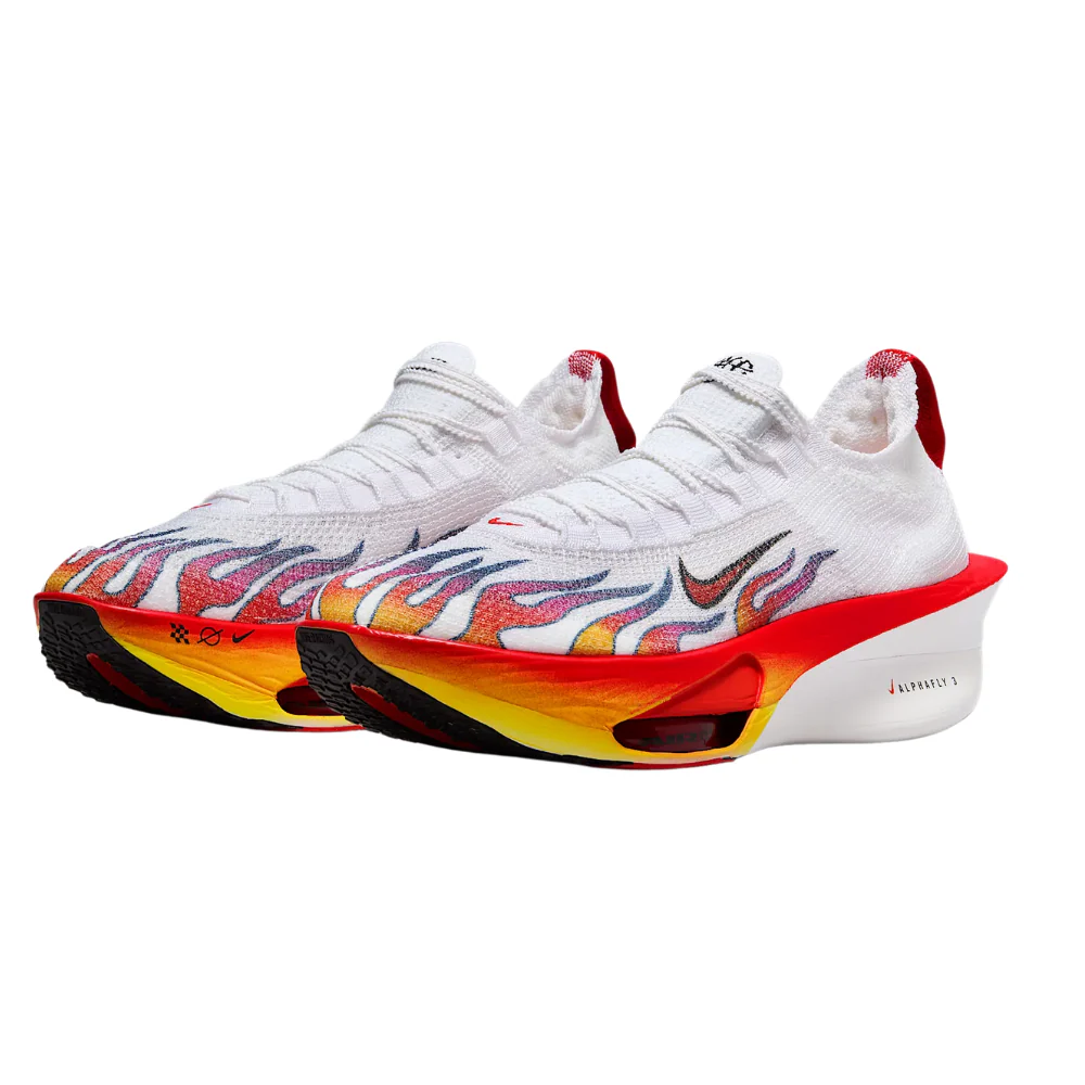 Air Zoom Alphafly Next% 3 Premium Men's :White | University Red - Image 2