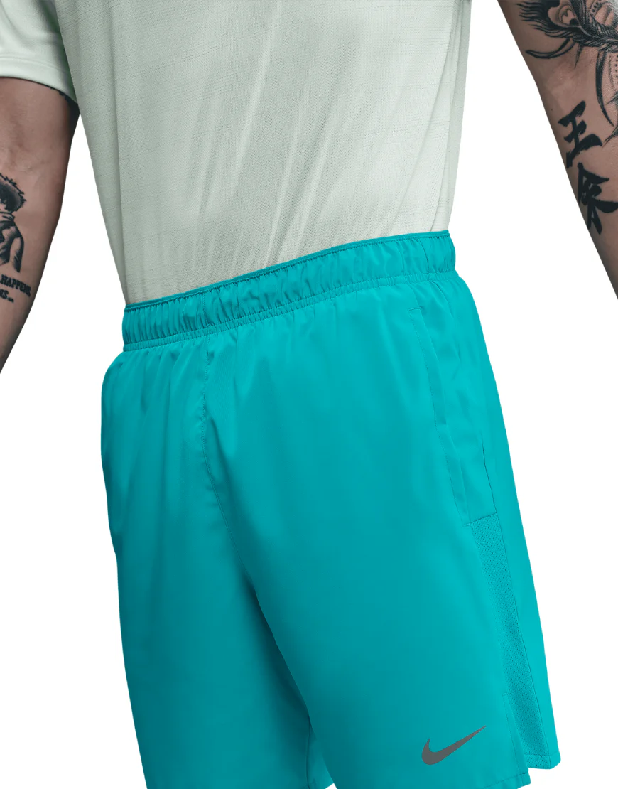 Men's 7" Brief-Lined Dri-FIT Challenger Shorts :Dusty Cactus | Reflective Silver - Image 2