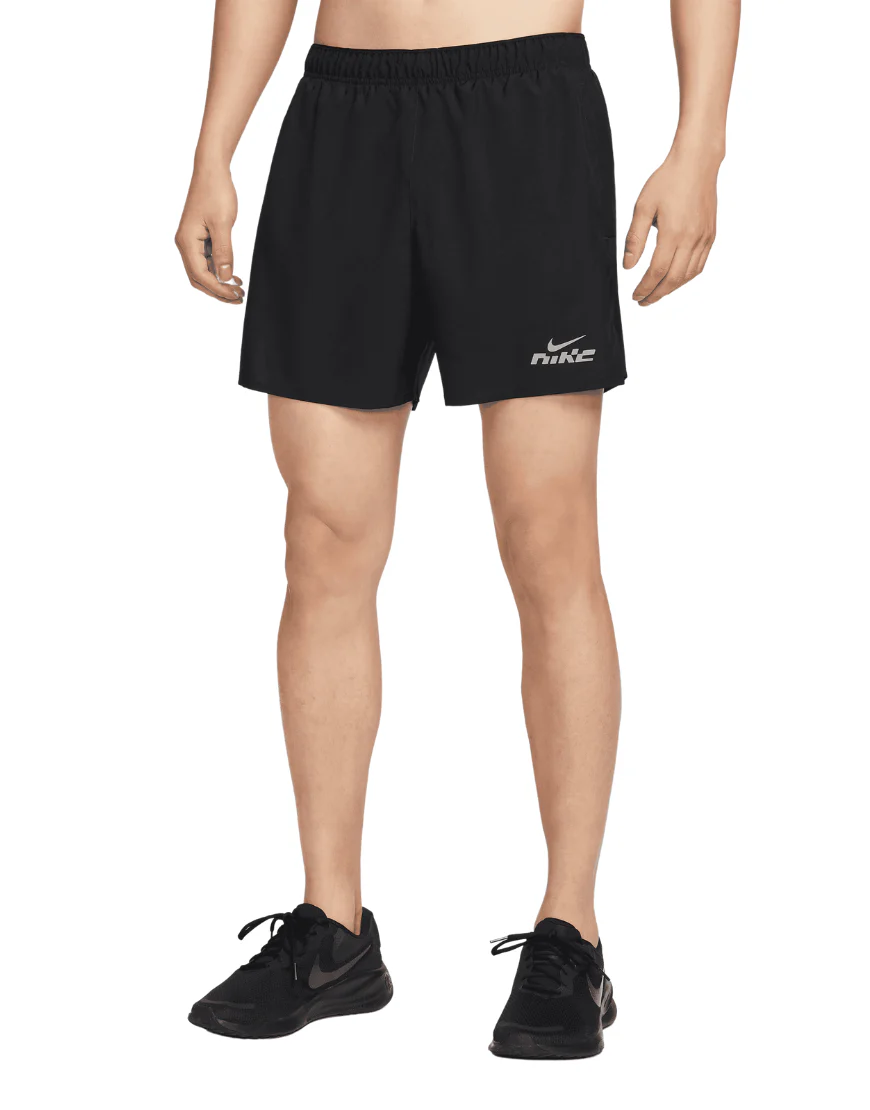 Men's Challenger Flash Dri-FIT 5" Brief-Lined Running Shorts :Black - Image 4