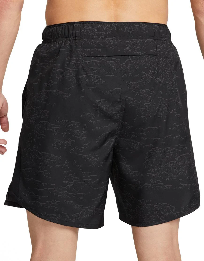 Men's DriFIT Run Division Challenger 7in Brief Lined Shorts :Black - Image 2