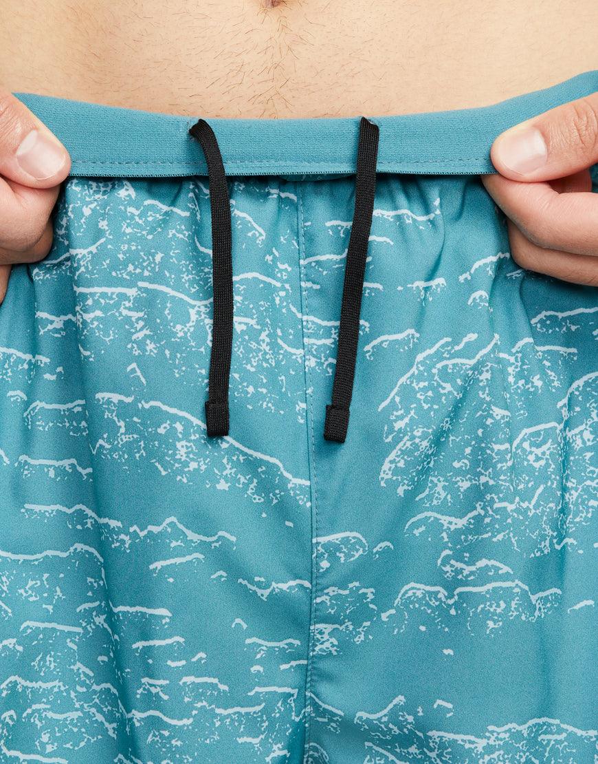 Men's DriFIT Run Division Challenger 7in Brief Lined Shorts :Mineral Teal - Image 3