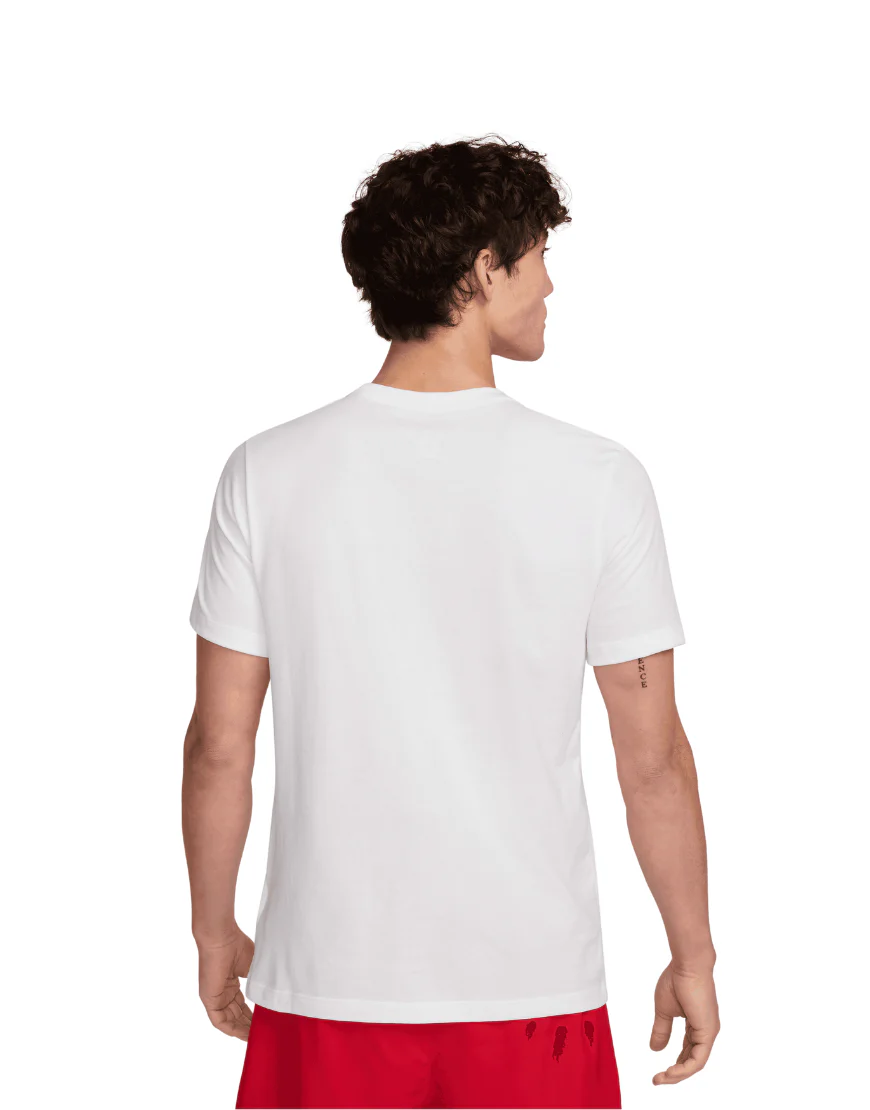 Men's Dri-FIT Running T-Shirt :White - Image 3