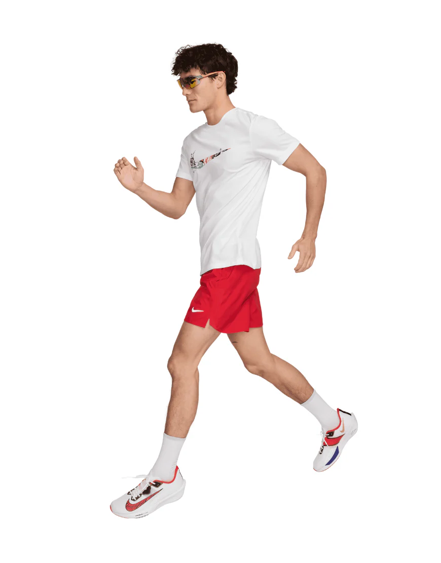 Men's Dri-FIT Running T-Shirt :White - Image 4