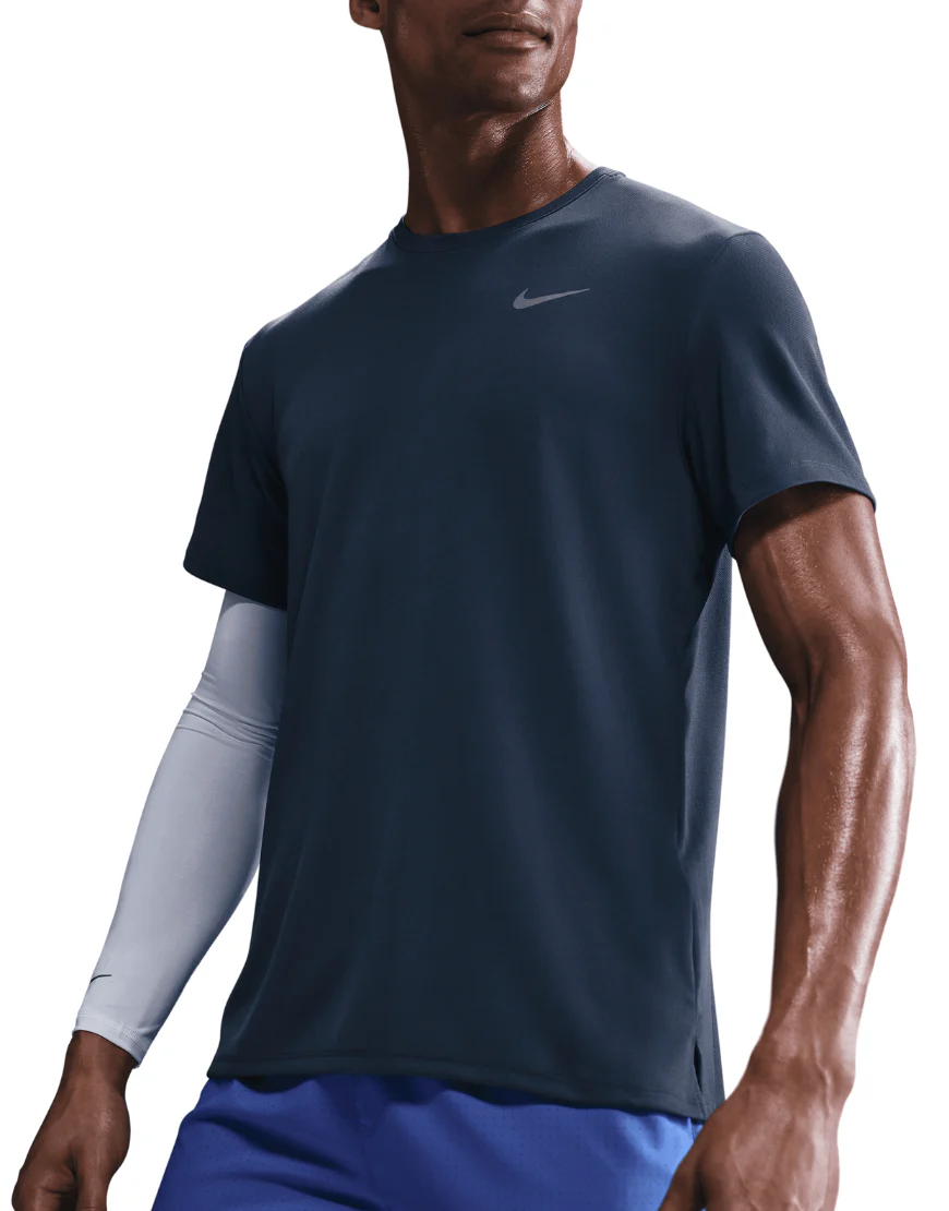 Men's Dri-FIT UV Miler Tee: Thunder Blue - Image 3