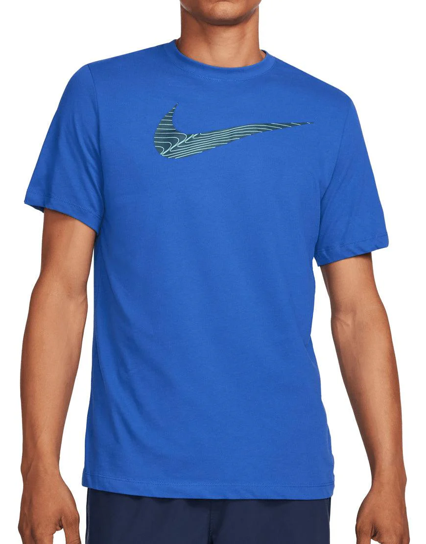 Men's DriFIT Fitness Tee :Blue