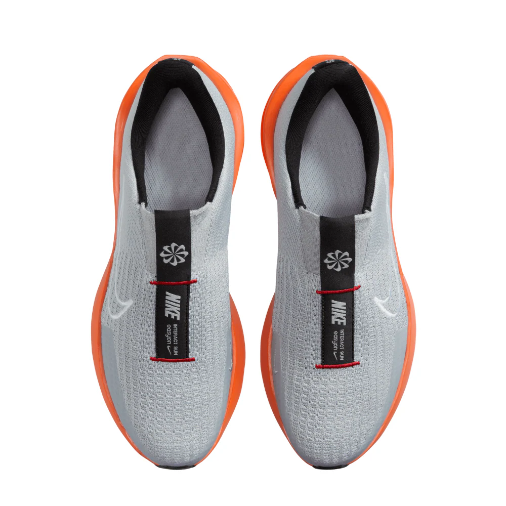 Interact Run EasyOn Men's :White | Safety Orange - Image 3