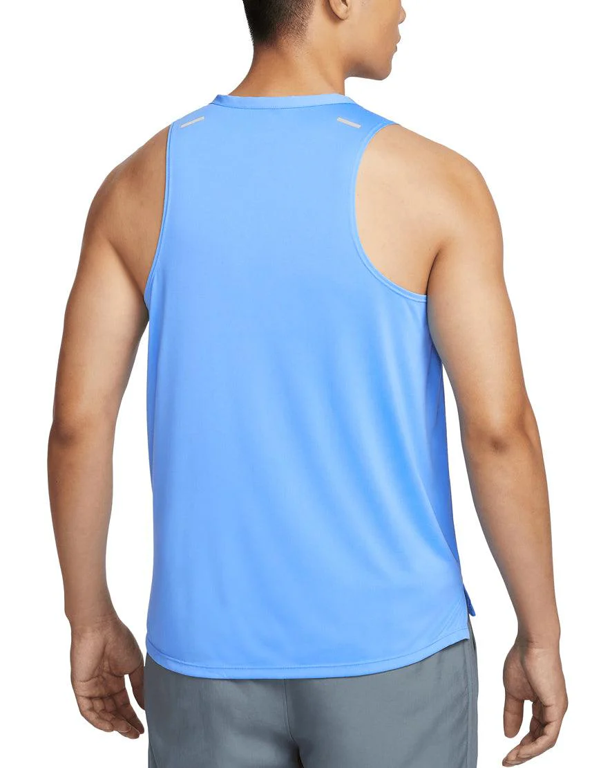 Men's DriFIT Rise 365 Running Tank :University Blue - Image 2