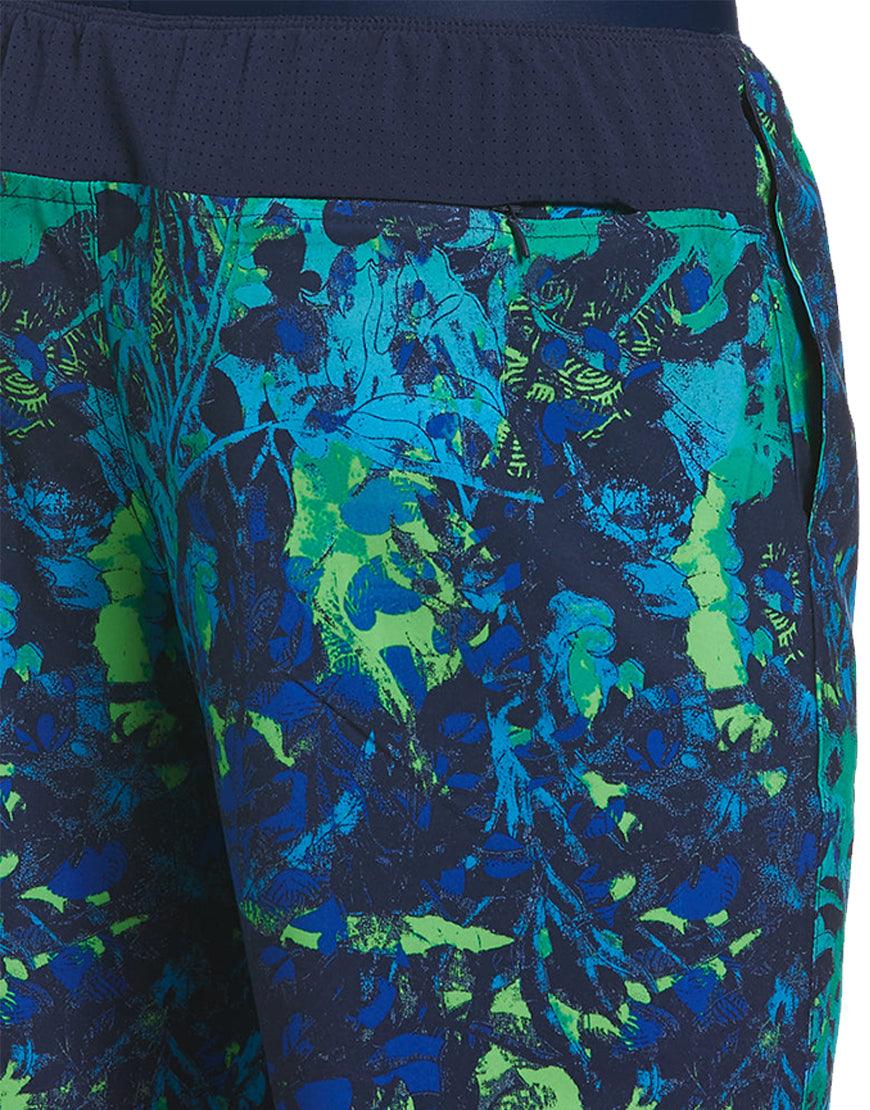 Men's Seascape Lap 9in Swim Shorts :Laser Blue - Image 2