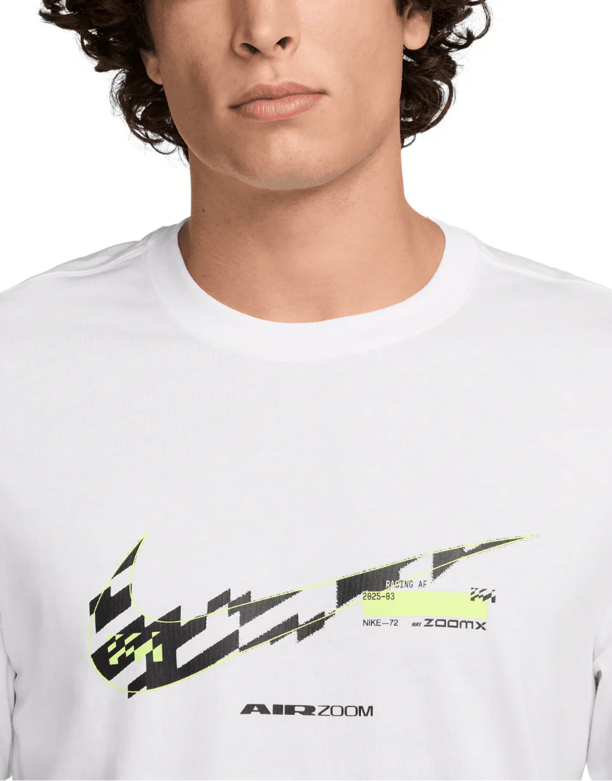 Men's Elite Entry Tee: White - Image 3