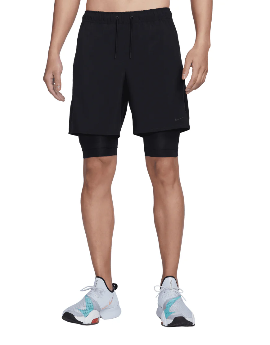 Men's Dri-FIT Unlimited 7" 2-in-1 Versatile Shorts :Black