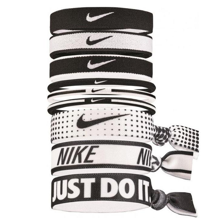 Nike Mixed Ponytail Holders 9pcs (5 Colours) - Image 3