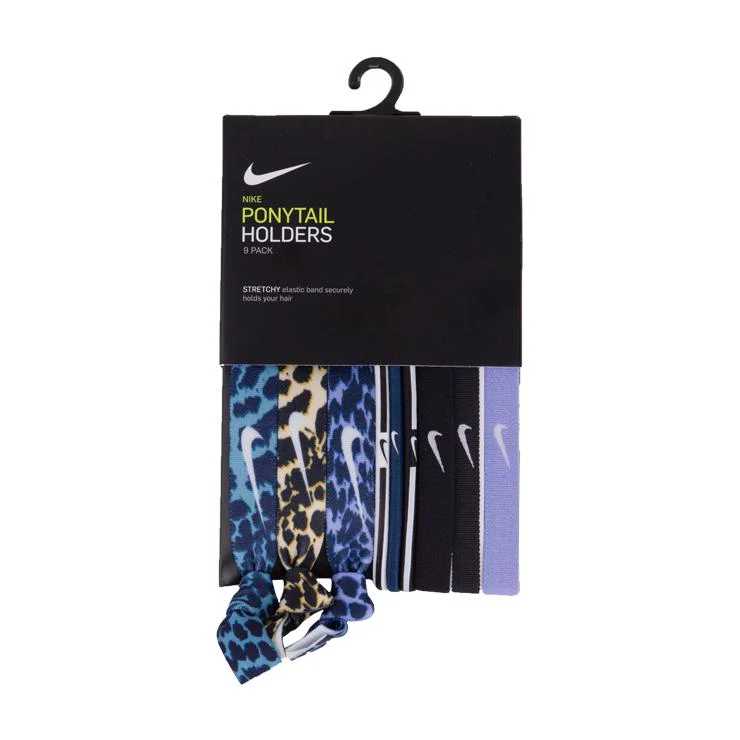 Nike Mixed Ponytail Holders 9pcs (5 Colours) - Image 4