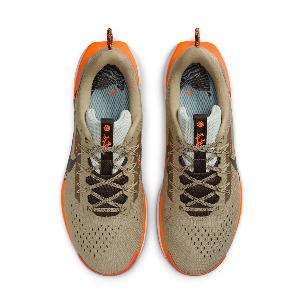 Pegasus Trail 5 Men's :Khaki | Hyper Crimson - Image 3