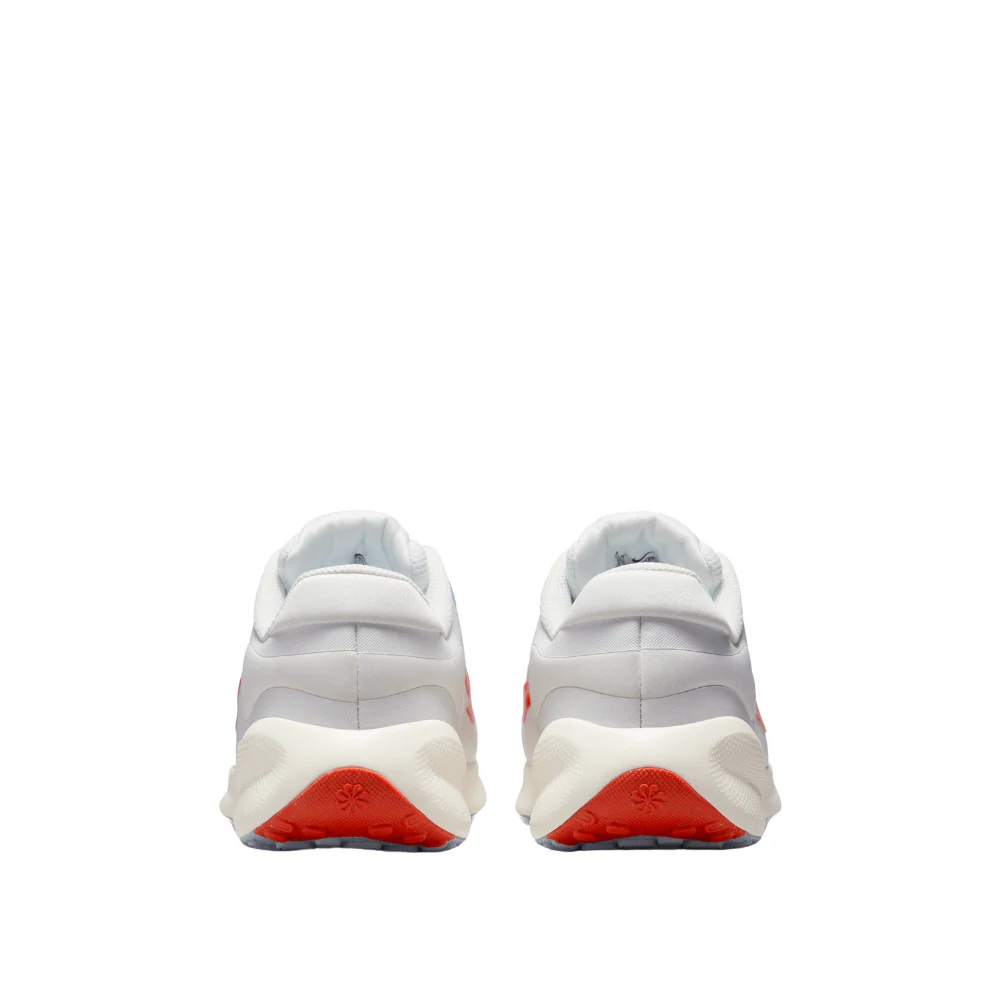 Revolution 7 (GS) Older Kids' :Summit White | Picante Red - Image 3