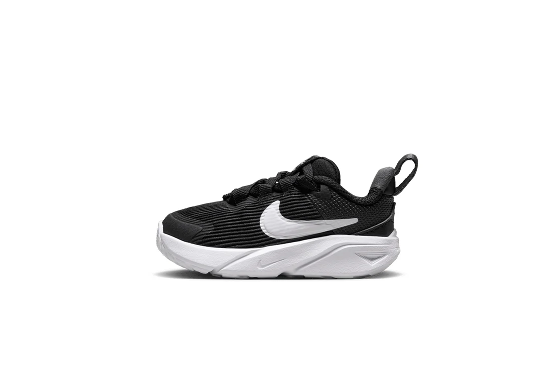 Star Runner 4 (TDV) Baby & Toddler :Black | White