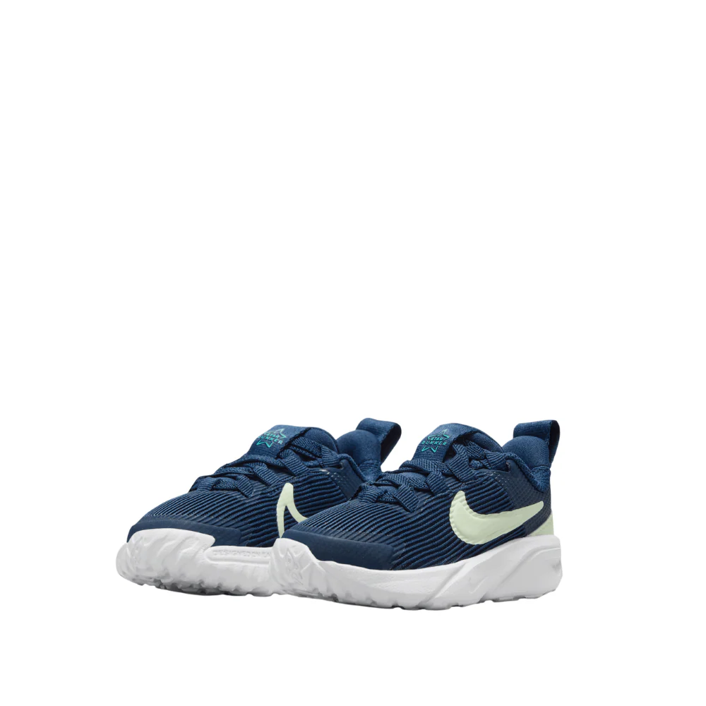 Star Runner 4 Toddler :Midnight Navy | Volt Tint - Image 2