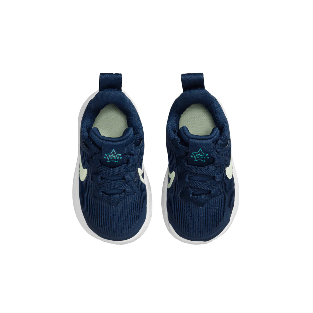 Star Runner 4 Toddler :Midnight Navy | Volt Tint - Image 3
