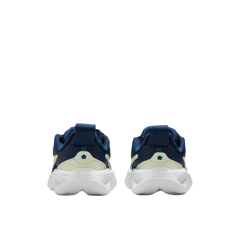 Star Runner 4 Toddler :Midnight Navy | Volt Tint - Image 4
