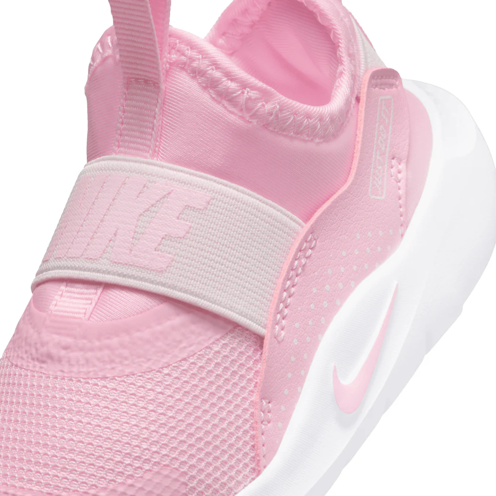 Flex Runner 4 (TD) Toddlers' :Med Soft Pink | Pink Foam - Image 3