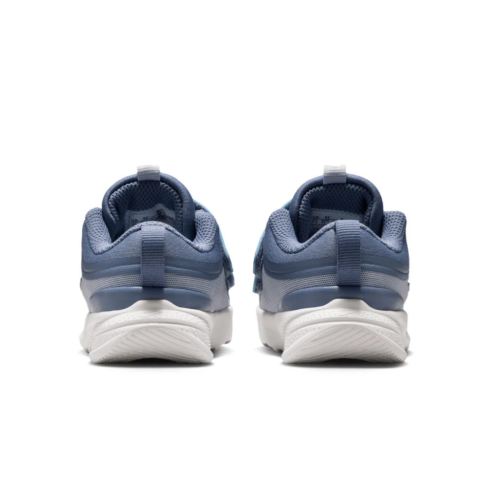 Star Runner 5 (TD) Baby & Toddler :World Indigo | Metallic Silver - Image 5