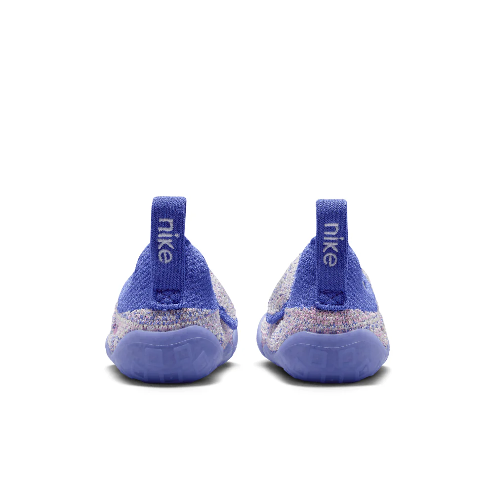 Swoosh 1 (TD) Toddlers' :Sapphire | Light Magenta - Image 6