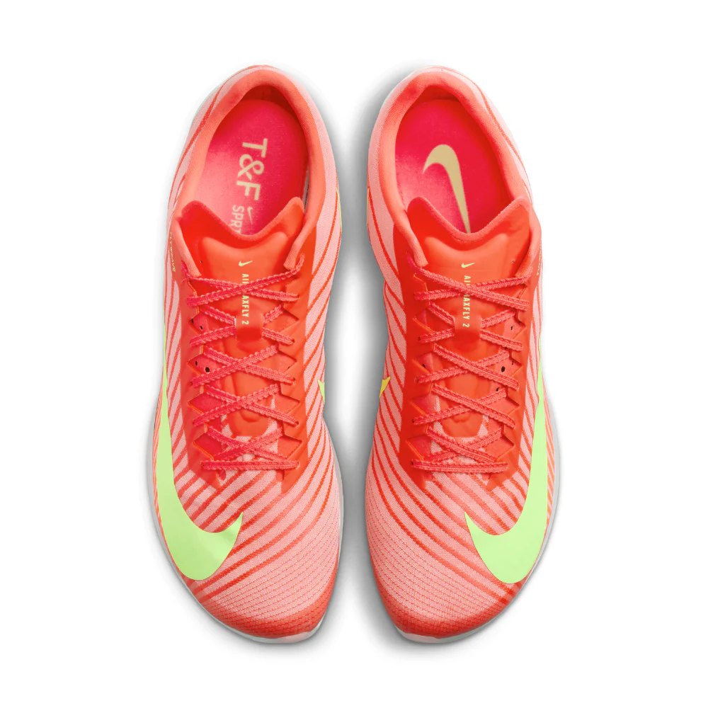 Air Zoom Maxfly 2 :Bright Crimson | Lime Blast - Image 3