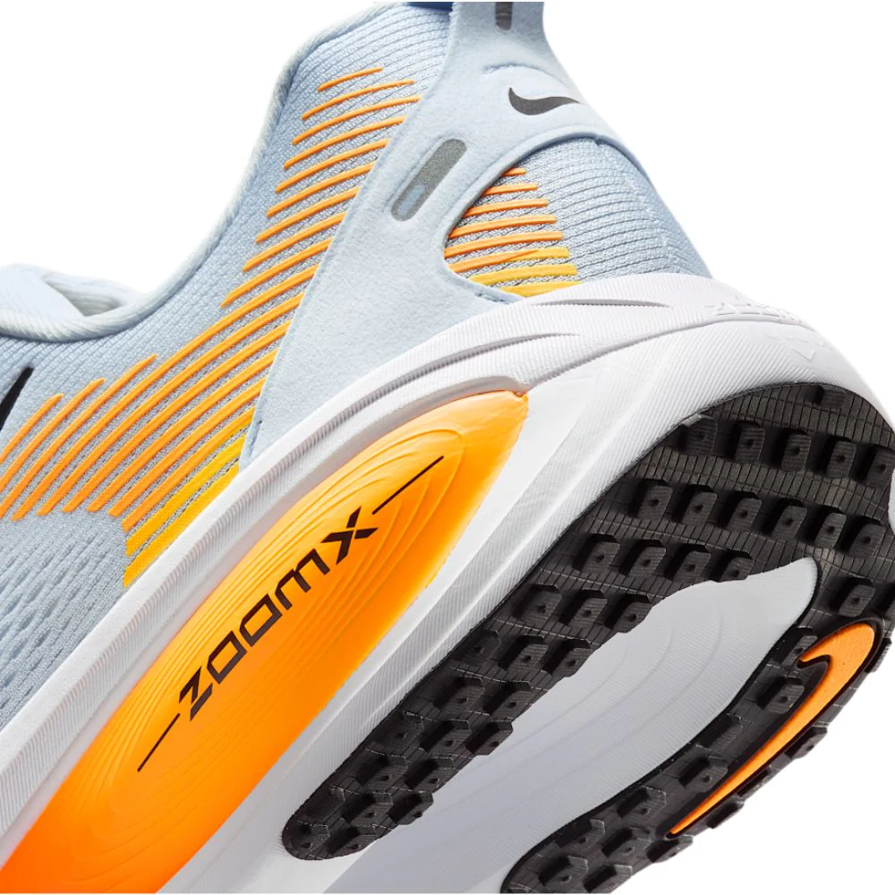 Vomero 18 Wide Men's :Hydrogen Blue | Laser Orange - Image 8
