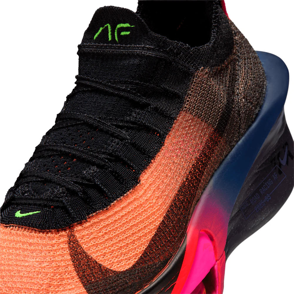 Air Zoom Alphafly Next% 3 Glam Women's :Orange Pulse | Black Purple Dynasty - Image 3
