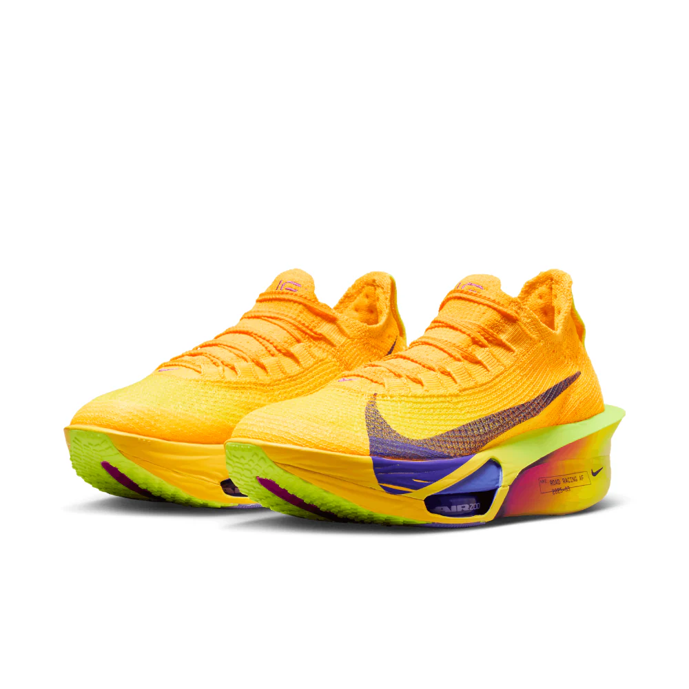 Air Zoom Alphafly Next% 3 Women's :Laser Orange | Indigo Burst - Image 2
