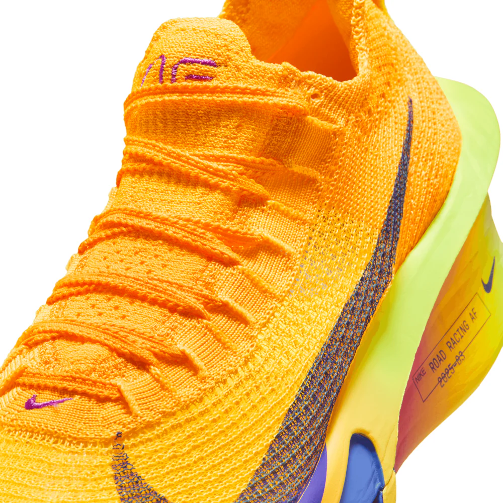 Air Zoom Alphafly Next% 3 Women's :Laser Orange | Indigo Burst - Image 3