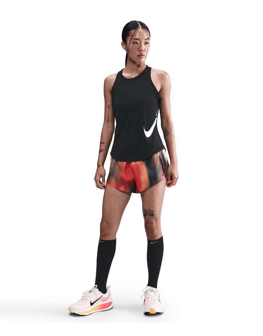 Women's Dri-FIT Tempo Swoosh Run Tank Top :Black - Image 4